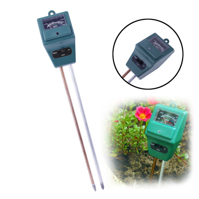 3 in 1 (Moisture + PH + Light Meter) Soil Garden Tester